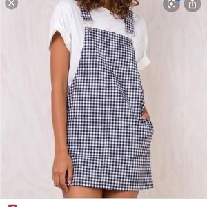 Princess Polly Checkered Overall dress